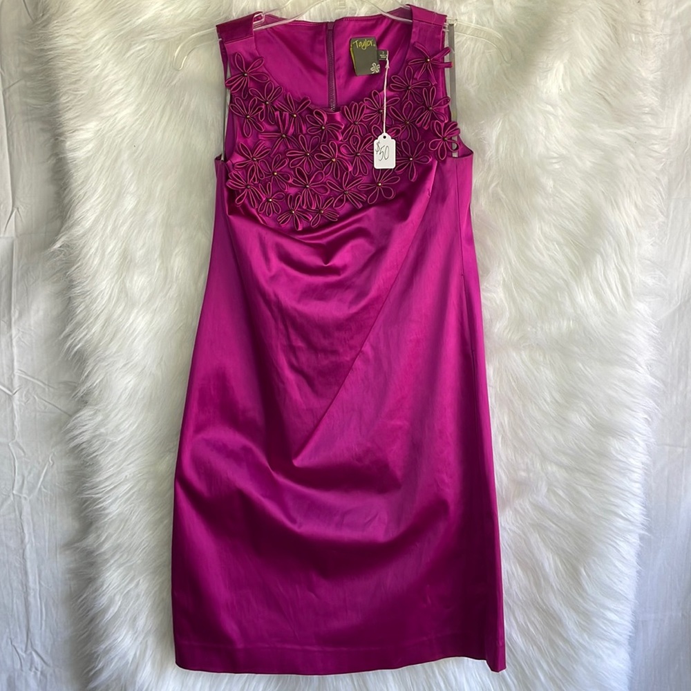 Taylor Purple Dress Size 2